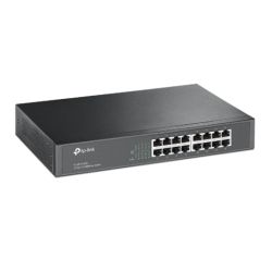 TP-LINK (TL-SF1016DS) 16-Port 10/100Mbps Unmanaged Desktop/Rackmount Switch, 13-inch Steel Case TP-LINK (TL-SF1016DS) 16-Port 10/100Mbps Unmanaged Desktop/Rackmount Switch, 13-inch Steel Case